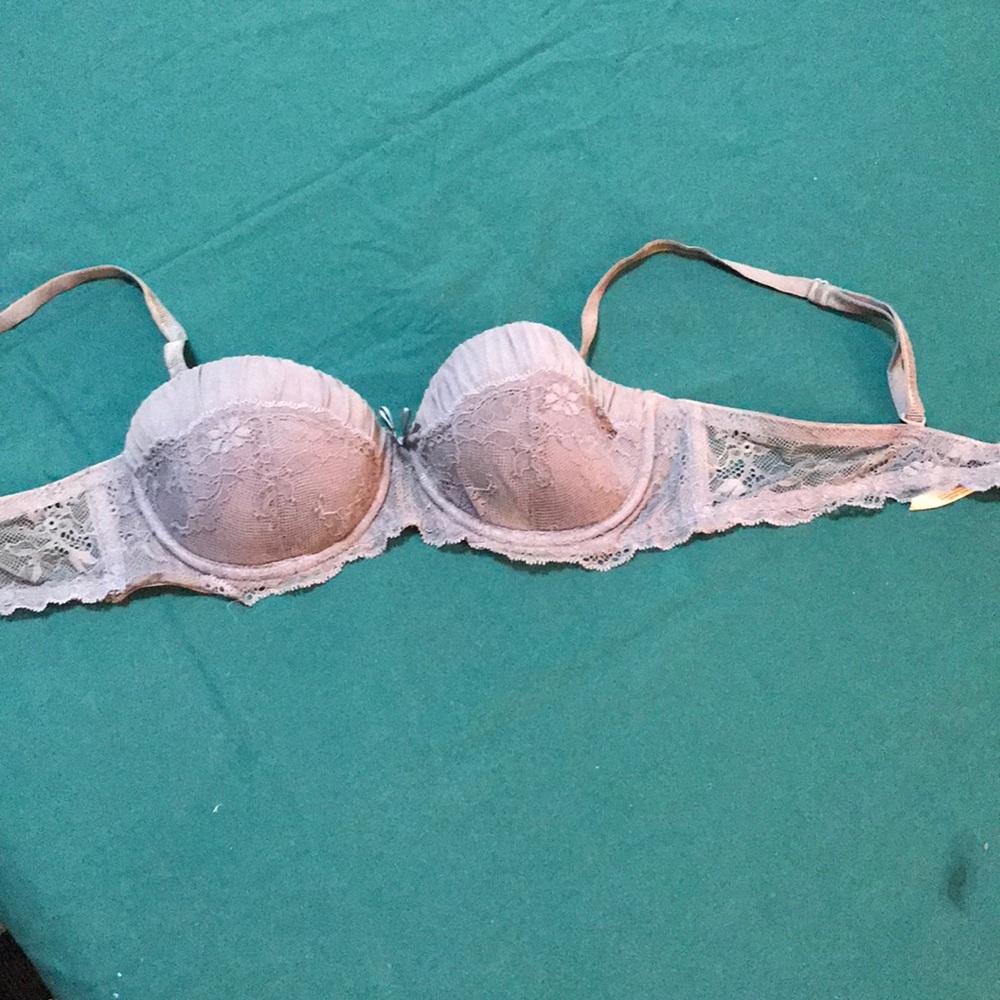 Gray Lacey bra